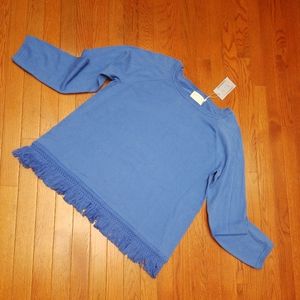 Sail to sable xl Top Light Blue Long Sleeve
